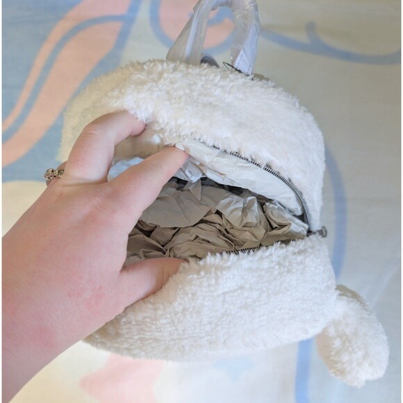 Loungefly Cinnamoroll Fuzzy Mini Backpack - Picture 2 of 4